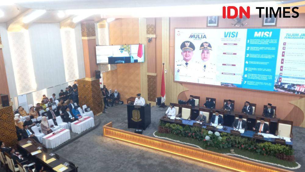 Munafri Arifuddin Paparkan Visi-Misi dalam Sertijab Wali Kota Makassar