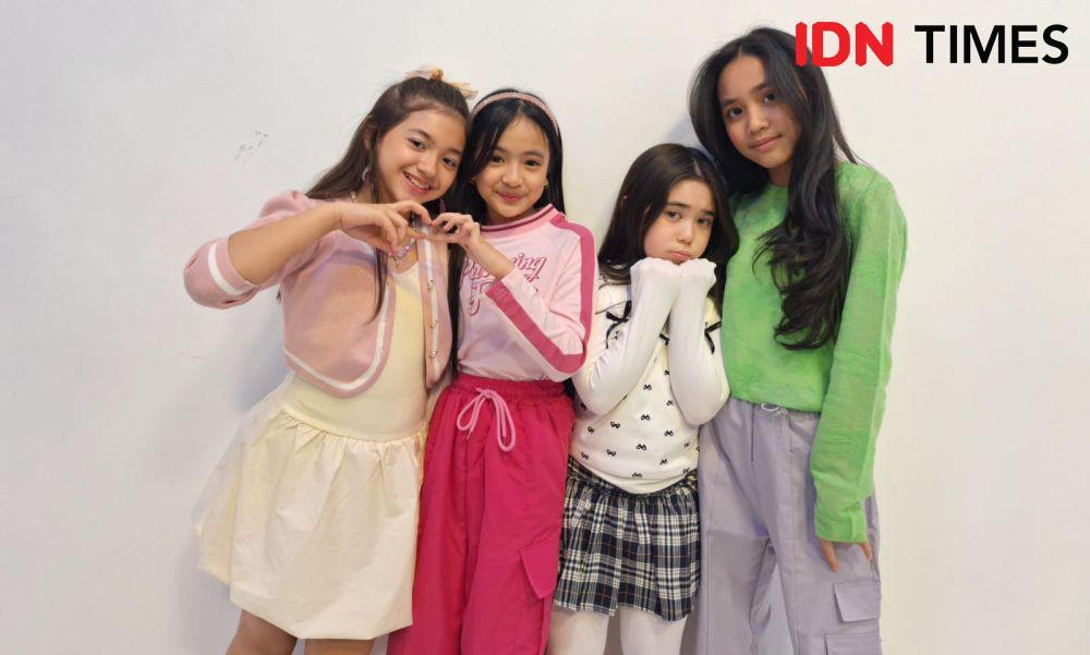 Biodata dan Profil Member Glitter, Girl Group Indonesia Cilik