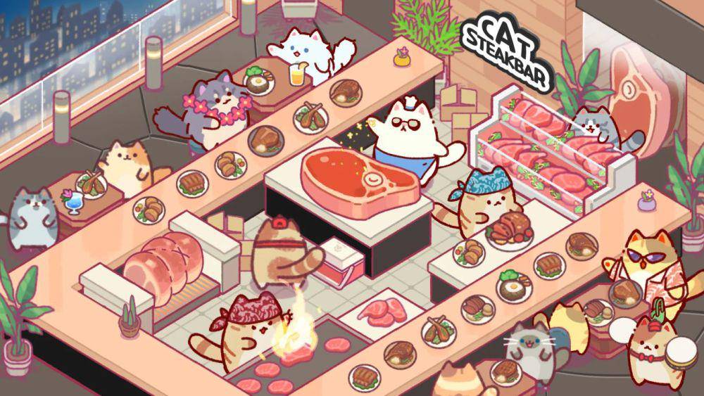 Visual game Cat Snack Bar. (Dok. Google Play Store)