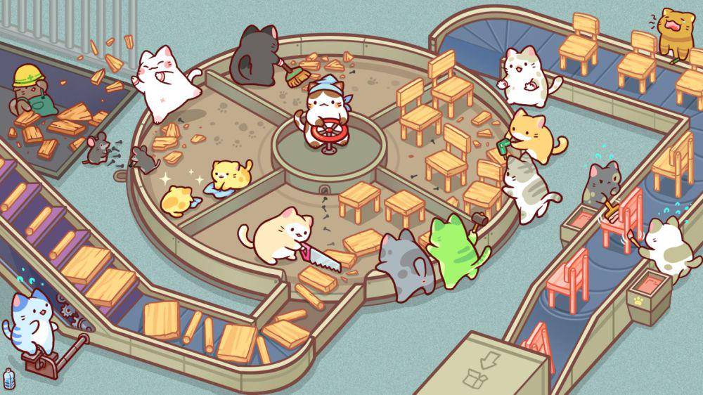 Visual game Kitty Cat Tycoon. (Dok. Play Store)