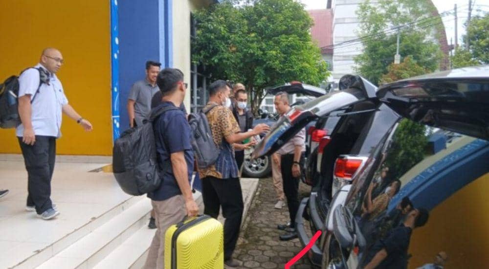 (KPK kembali geledah kantor Dinas PUPR Muba) IDN Times/istimewa