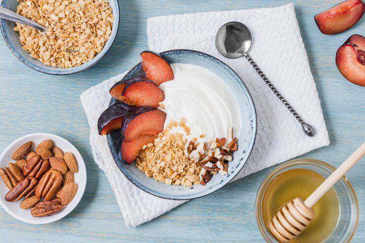 greek yogurt dan madu