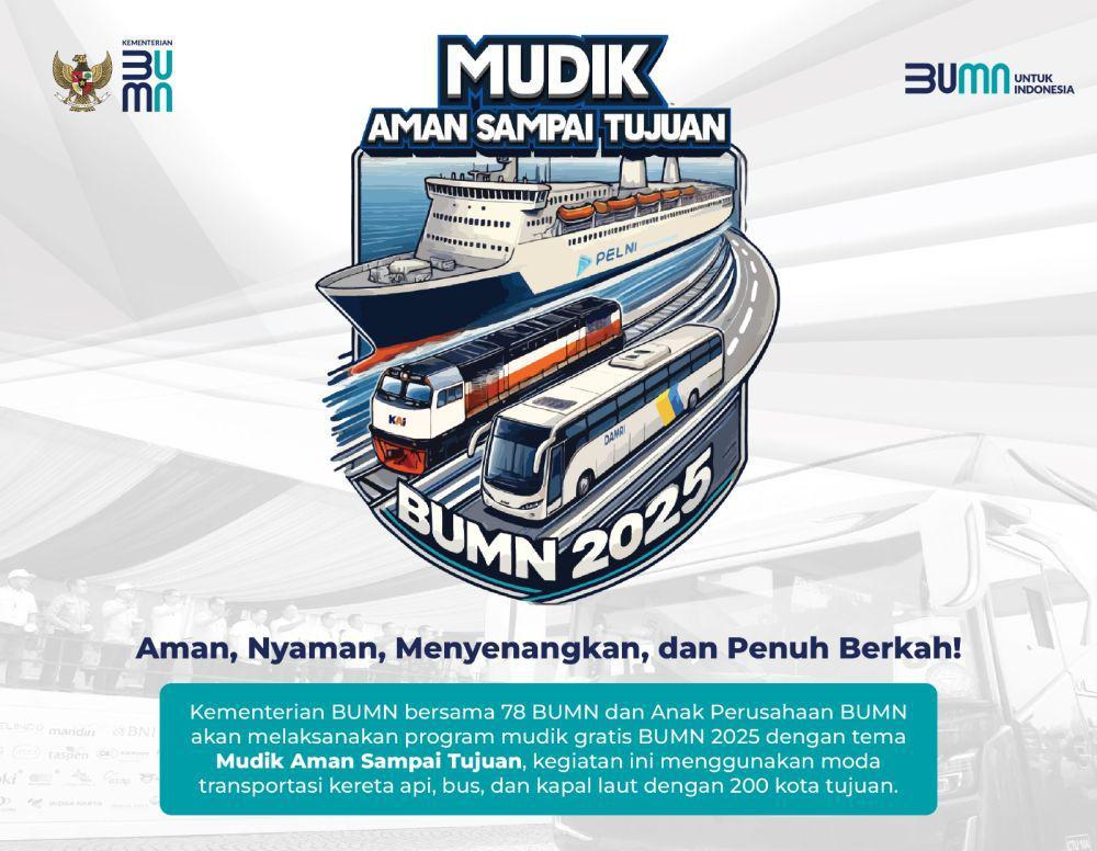 Bio Farma Siapkan Mudik Gratis Kuota Hanya 450 Orang, Yuk Daftar!
