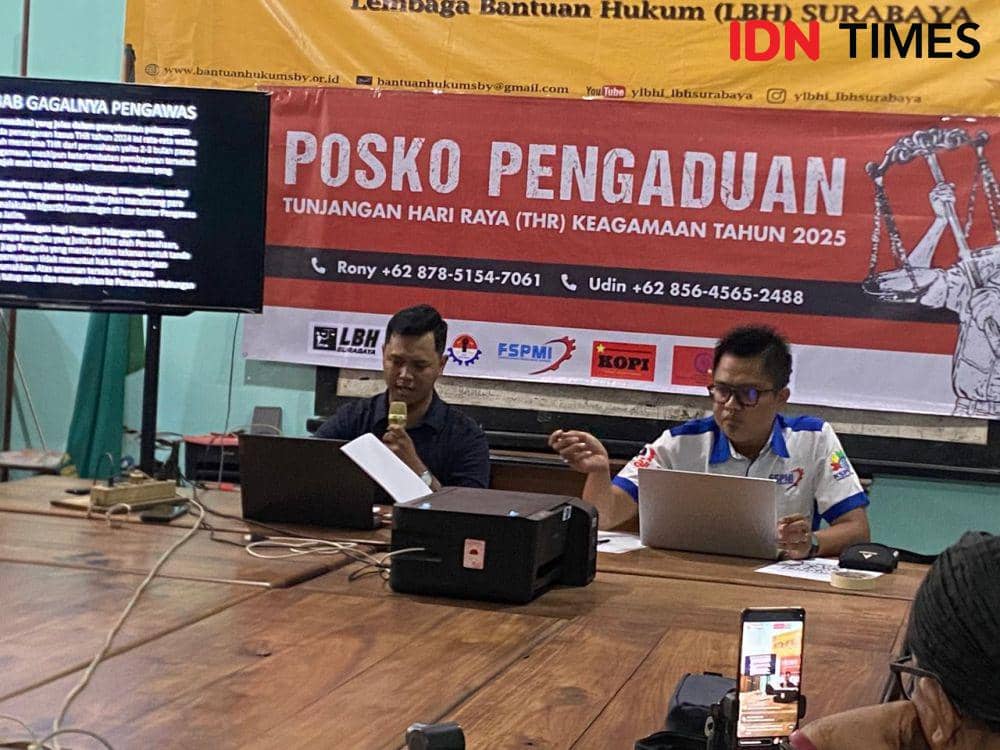 THR Tak Dibayar, Laporkan Saja ke Posko Pengaduan LBH Surabaya