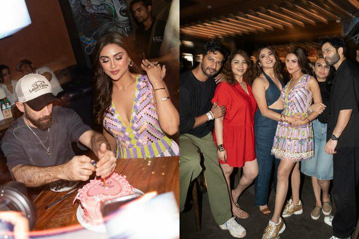 10 Potret Ultah Artis Bollywood Krystle D'Souza, Arjun Bijlani Hadir