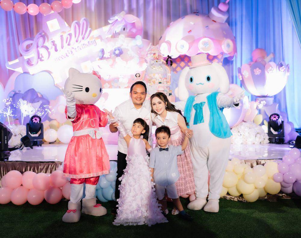 potret ulang tahun anak Momo Geisha (instagram.com/therealmomogeisha)