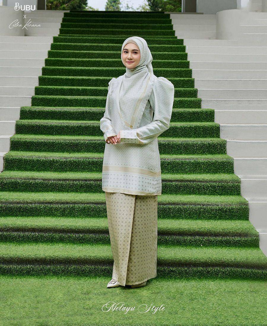 Rekomendasi Baju Kurung untuk Lebaran 2025 (instagram.com/bubu.co.id)