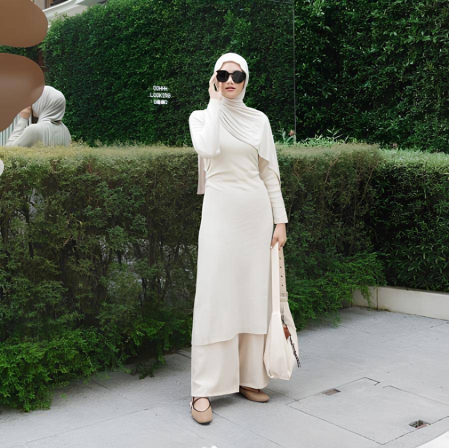 OOTD bukber (instagram.com/raniaskdr_)