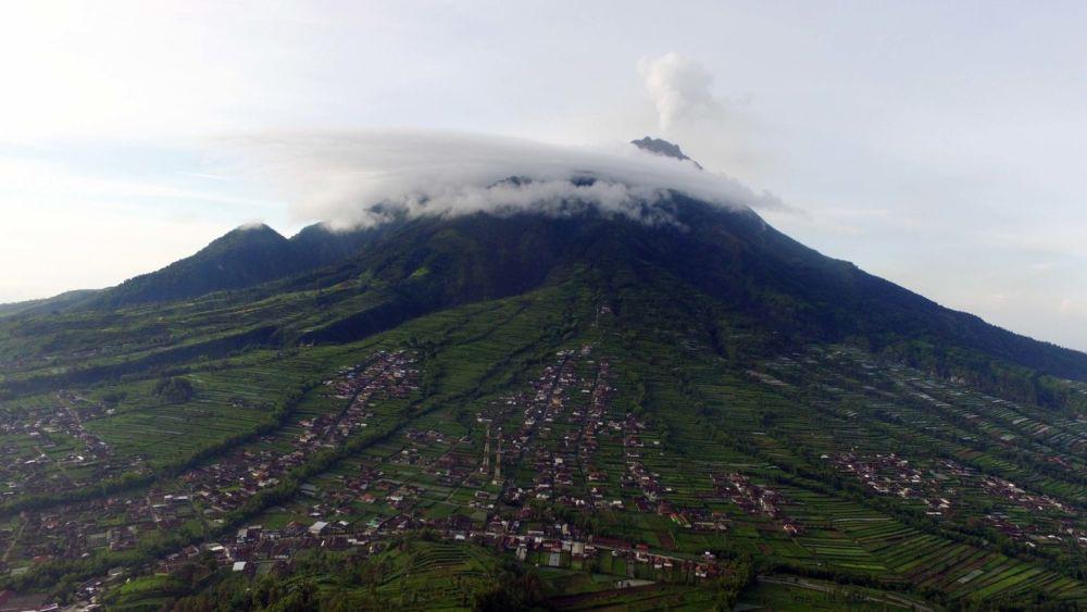 Potret Gunung Merapi, Jawa Tengah (jatengprov.go.id)
