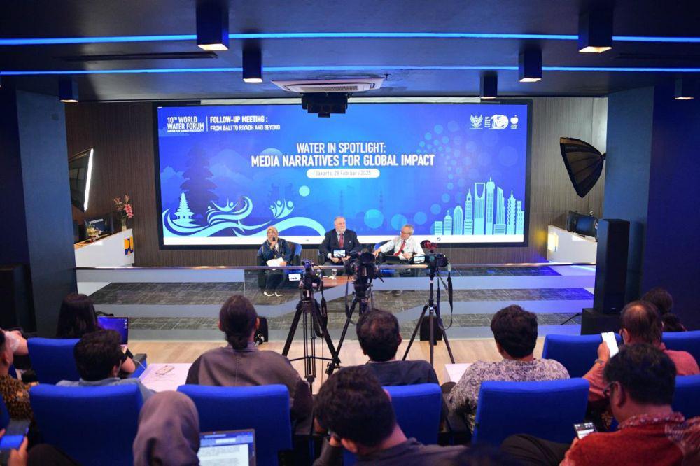 World Water Council Tegaskan Komitmen Inisiatif Politik dan Peran Media Suarakan Tantangan Air Global