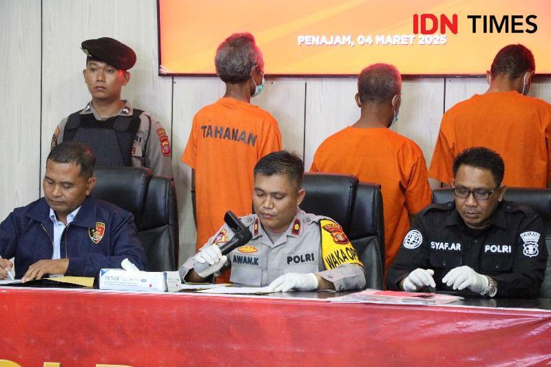 Polres PPU Ungkap Perjudian Togel, Dua Bandar Ditangkap