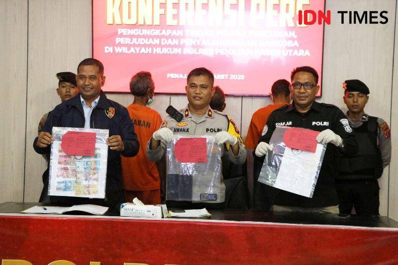 Barang bukti judi togel (IDN Times/Ervan)