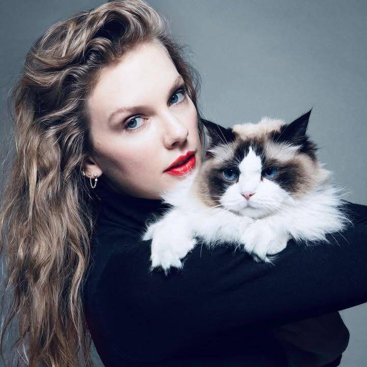 warna rambut monotone dirty blonde (instagram.com/taylorswift)