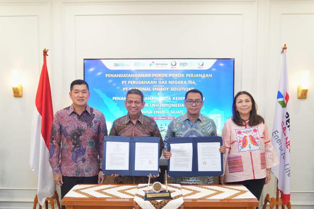 Perkuat Pasokan Gas Domestik, PGN Datangkan LNG dari Berau