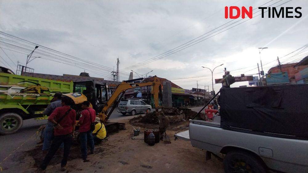 Inin Nastain IDN Times/ Pembongkaran Tugu Kadipaten
