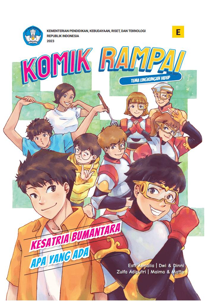 Komik Rampai Tema Lingkungan Hidup Kesatria Bumantara dan Apa Yang Ada (dok. Sistem Informasi Perbukuan Indonesia/Buku Nonteks)
