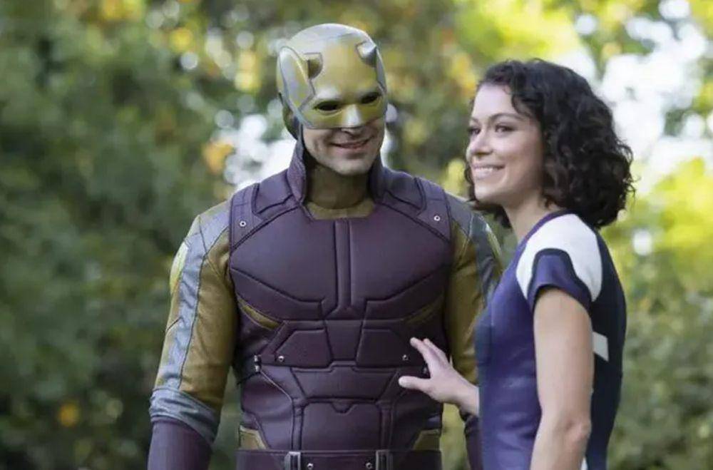Daredevil dan Jennifer Walters dalam She-Hulk: Attorney at Law (dok. Marvel Studios/She-Hulk: Attorney at Law)
