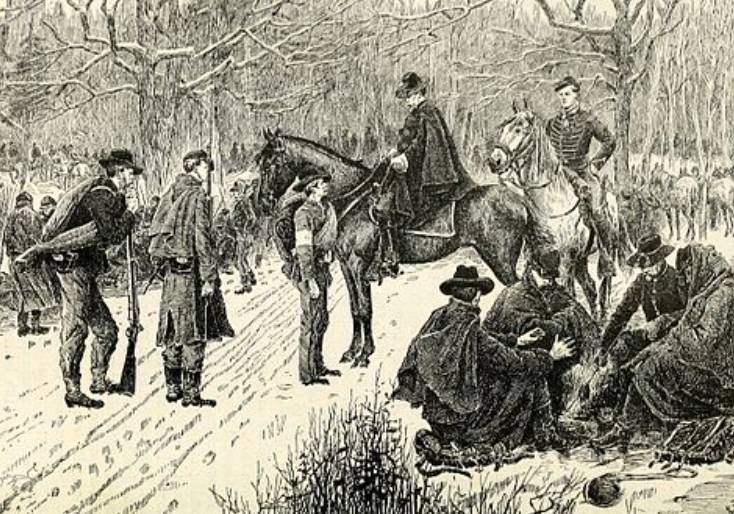 ilustrasi perang saudara (commons.wikimedia.org/Internet Archive Book Images)
