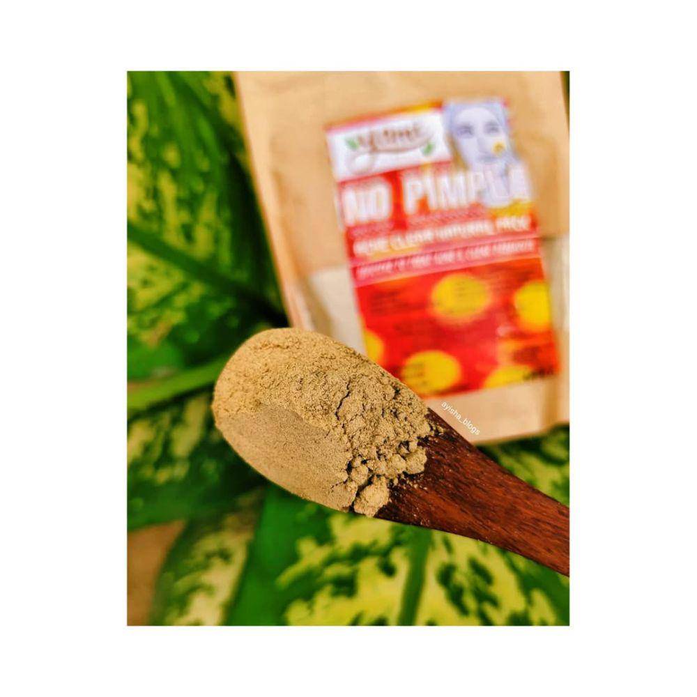 Acne face mask berkomposisi acalypha indica (instagram.com/happyskin_diaries)