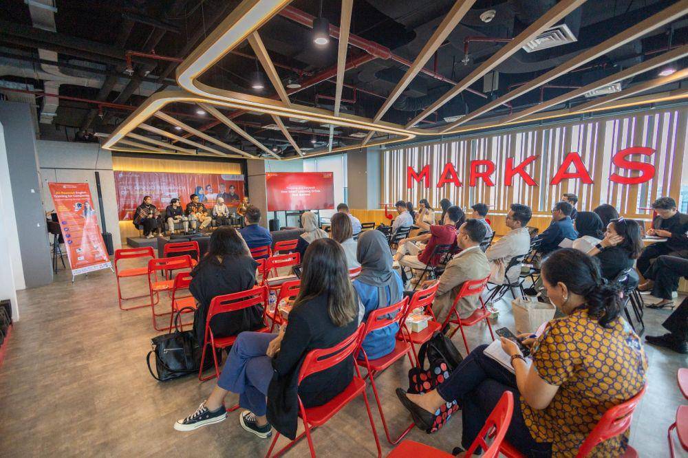 Suasana grand relaunch Lingotalk (Dok.Lingotalk)