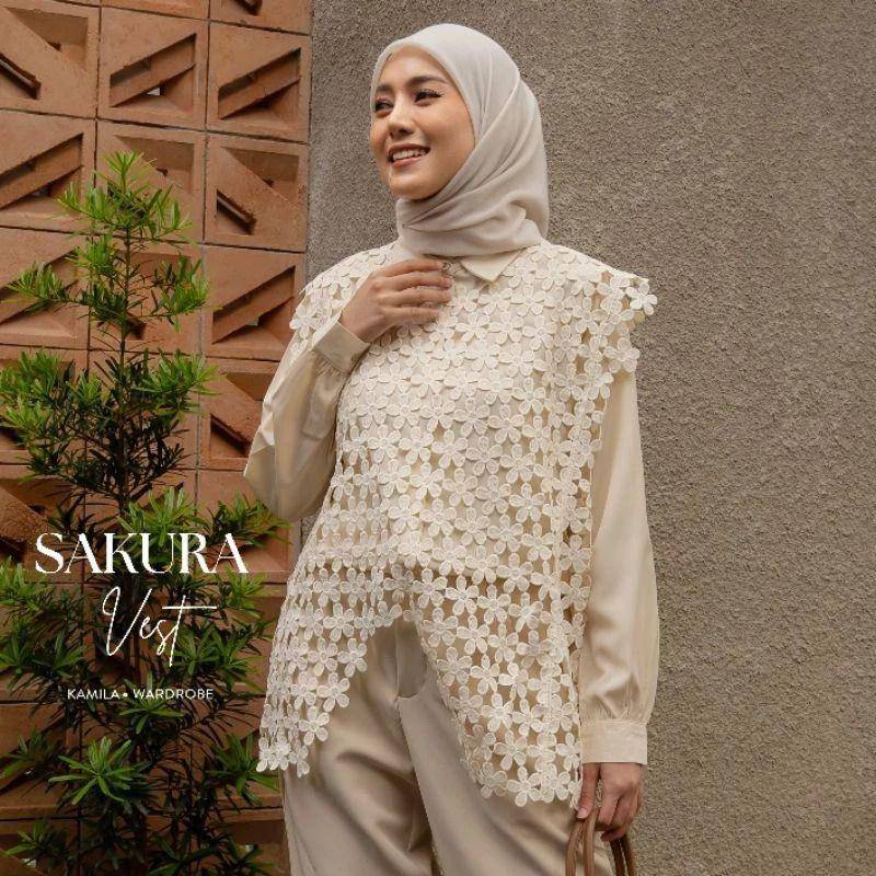 Rekomendasi Outer Vest untuk Lebaran 2025 (shopee.co.id/KAMILA • WARDROBE)