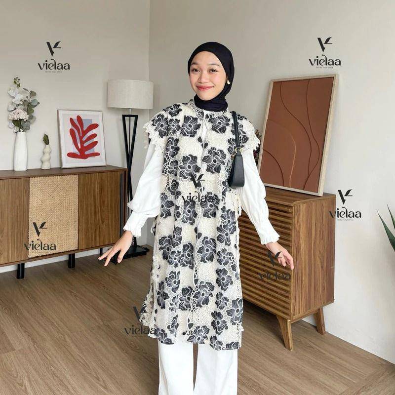 Rekomendasi Outer Vest untuk Lebaran 2025 (shopee.co.id/Vielaa.id)