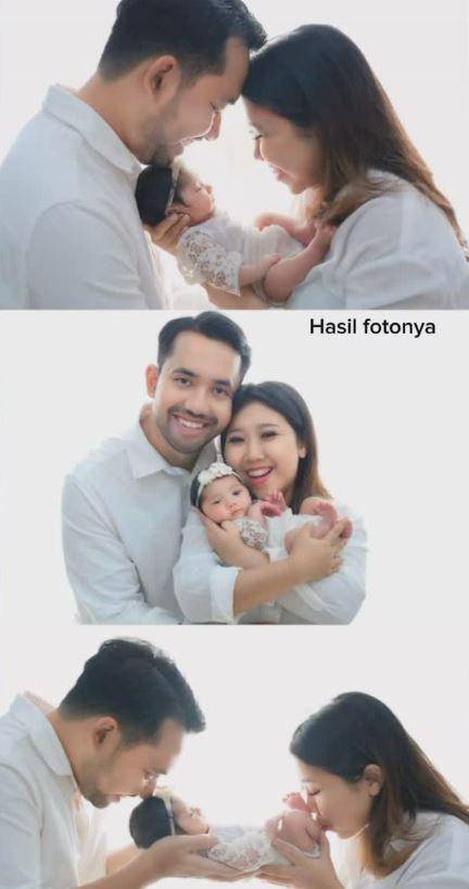 pemotretan newborn anak Kiky Saputri (Instagram.com/kikysaputrii)