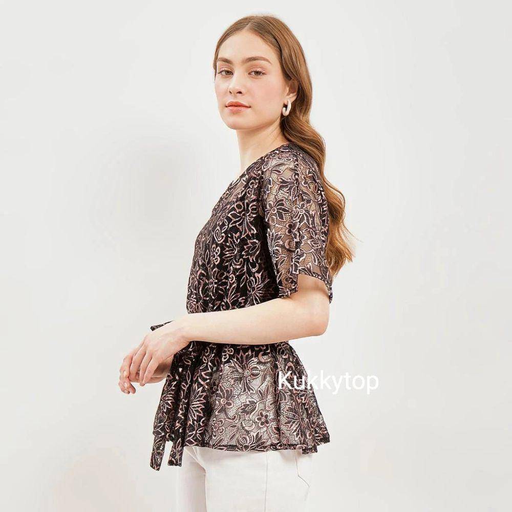 Kukky Top Brokat Korean Style (shopee.co.id/Kukky Top Official Store )