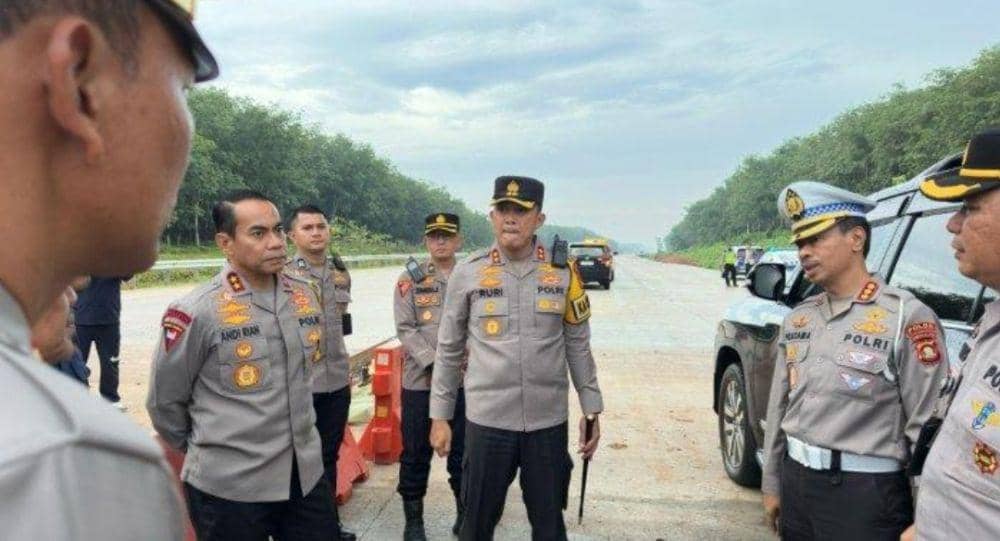 Ditlantas Polda Sumsel akan segera melakukan simulasi terhadap Ruas Palembang-Betung seksi 1 dan 2. (Dok. Polda Sumsel)