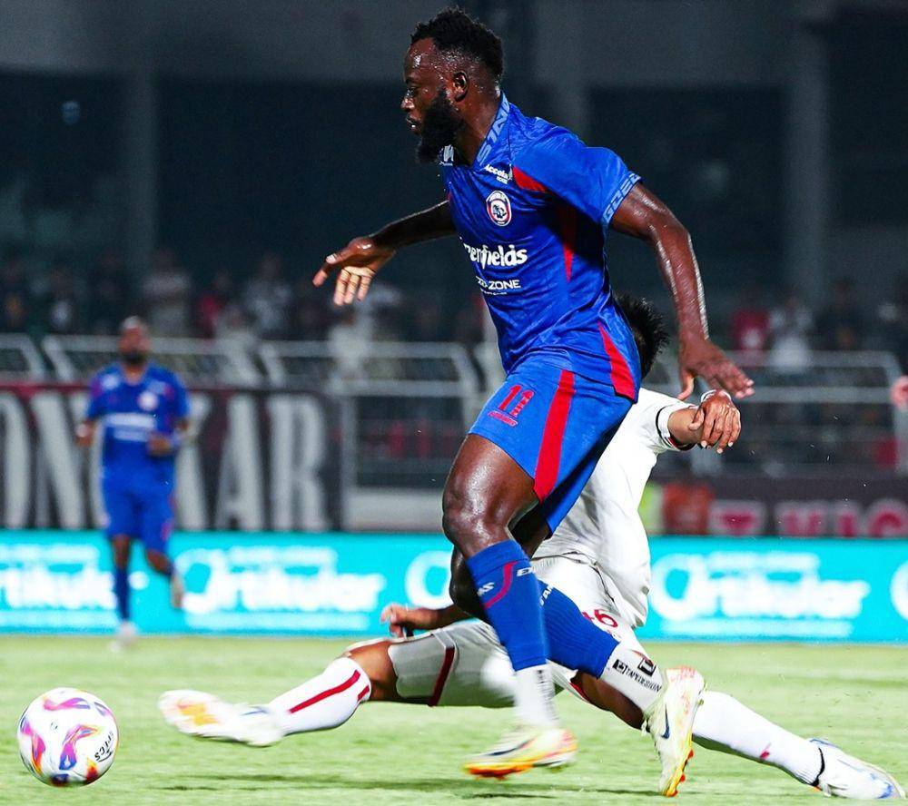 Arema FC saat bertandang ke kandang Malut United. (Dok. Media Officer Arema FC)
