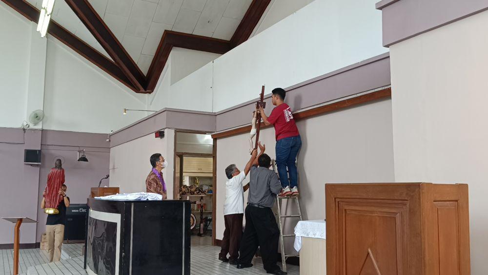 GSG Dijadikan Tempat Ibadah Katolik, Jemaat Klaim Gedung Milik Mereka