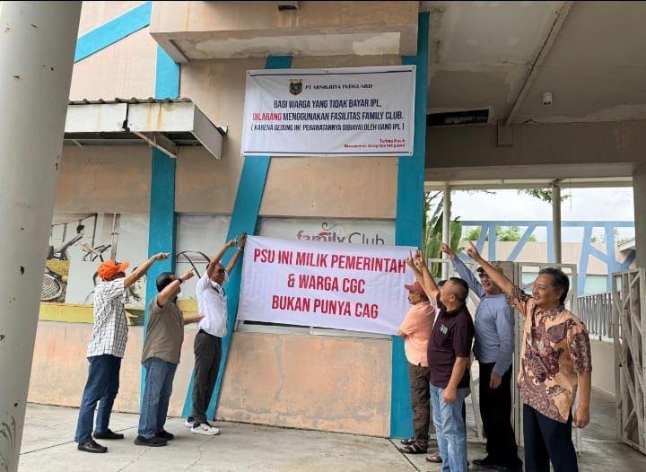 Tolak Bayar IPL, Warga CGC Palembang Dilarang Gunakan Fasum
