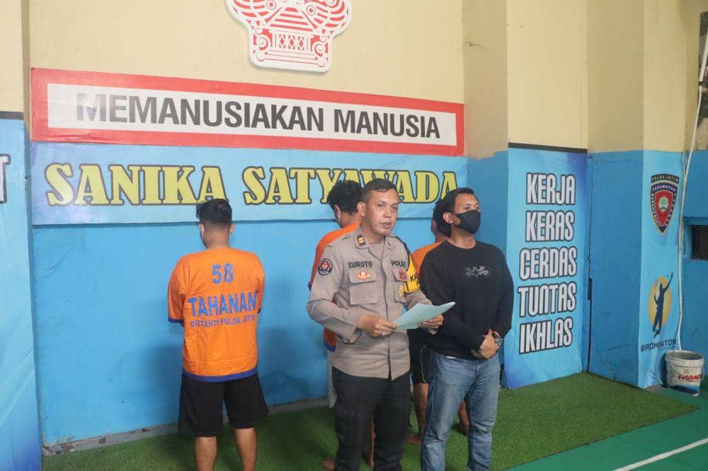 3 Pelaku Penusukan di Surabaya Ditangkap