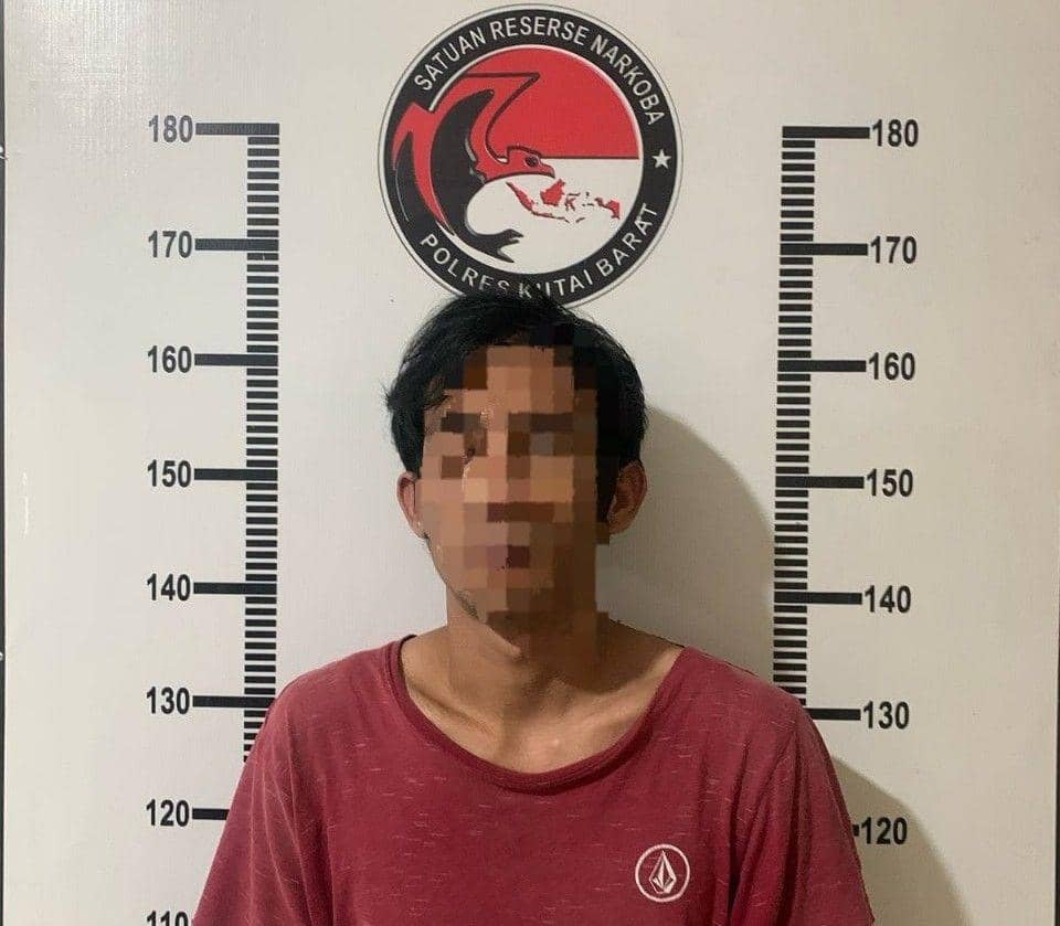 Polisi Membekuk Pengedar Sabu di Kutai Barat