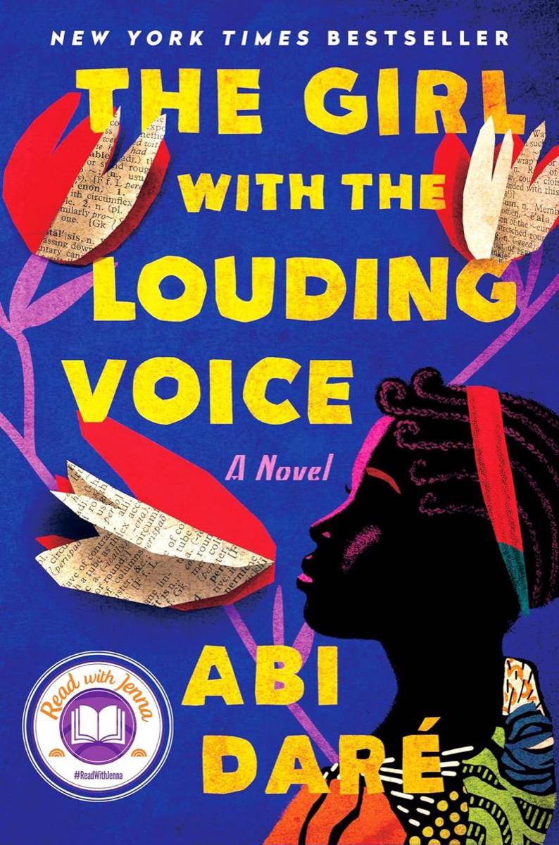 buku The Girl with the Louding Voice (waterstones.com)