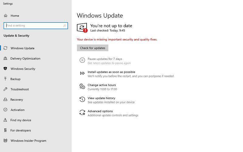ilustrasi Windows Update (dok. pribadi/Jubaedah Haryani)