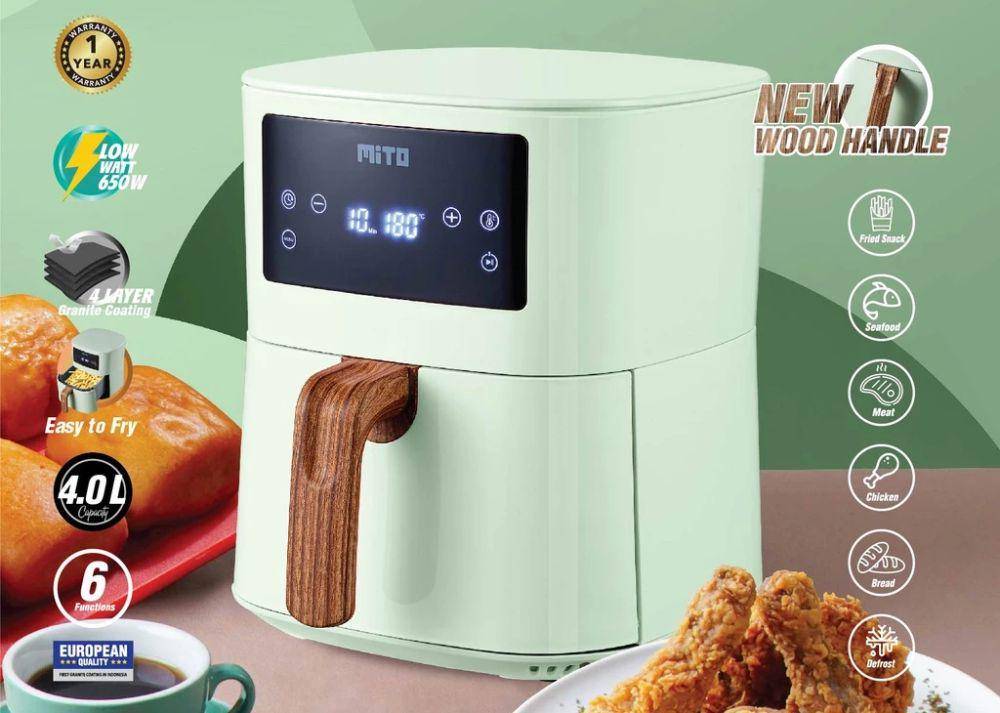 Mito Air Fryer AF1 V2 (shopee.co.id/Mito Electronic Official Shop)