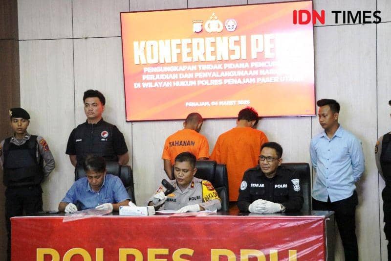 Dua Pengedar Sabu di Penajam Dibekuk Resnarkoba Polres PPU