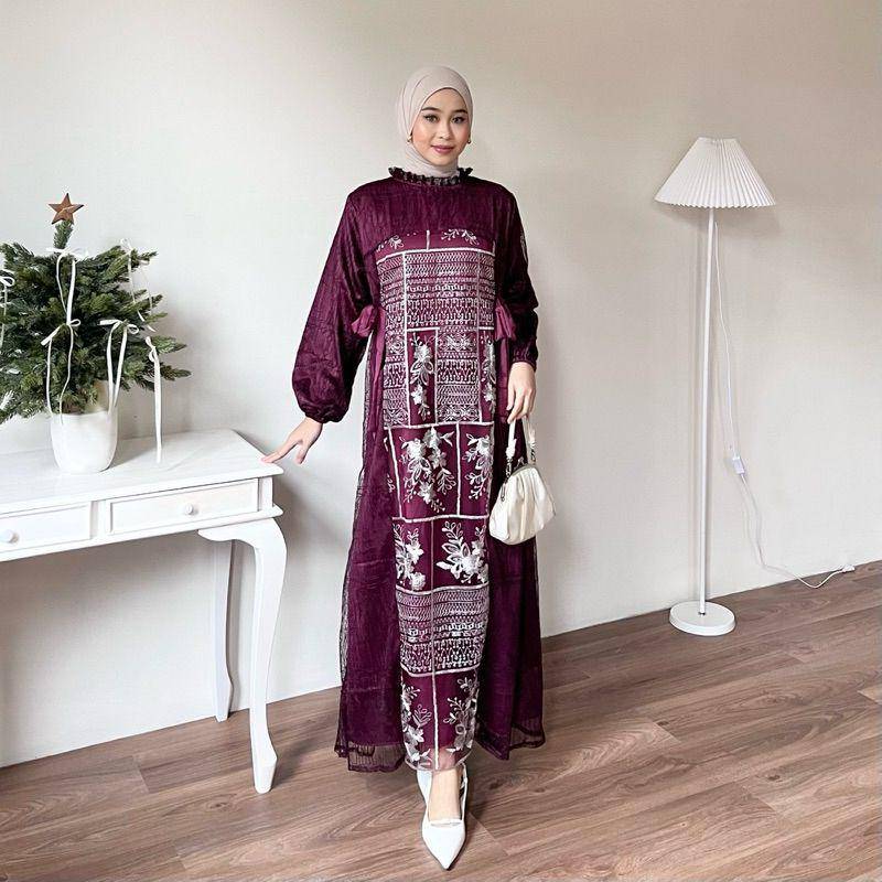 Dezhaf - Zoraya Dress (shopee.co.id/Dezhafhijab)
