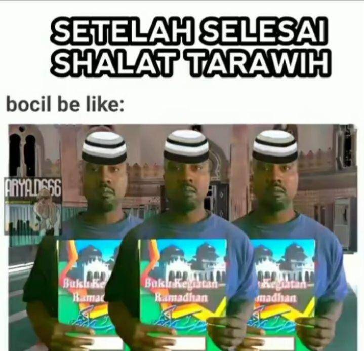 meme jurnal Ramadan (instagram.com/ajarahasia456)