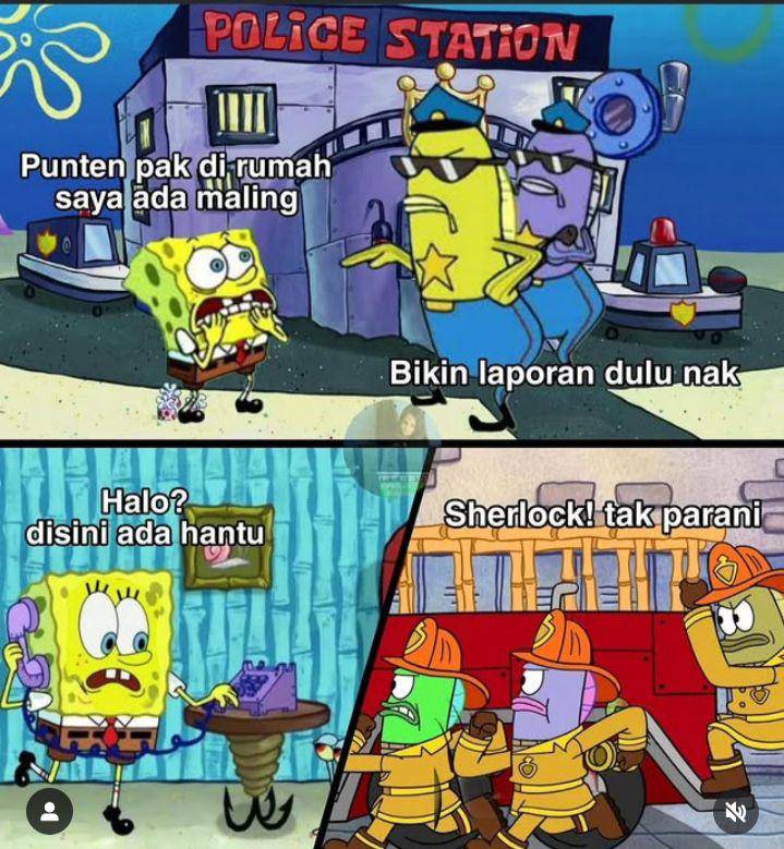 meme oknum parcok (instagram.com/m.rezafahlevi.ep)