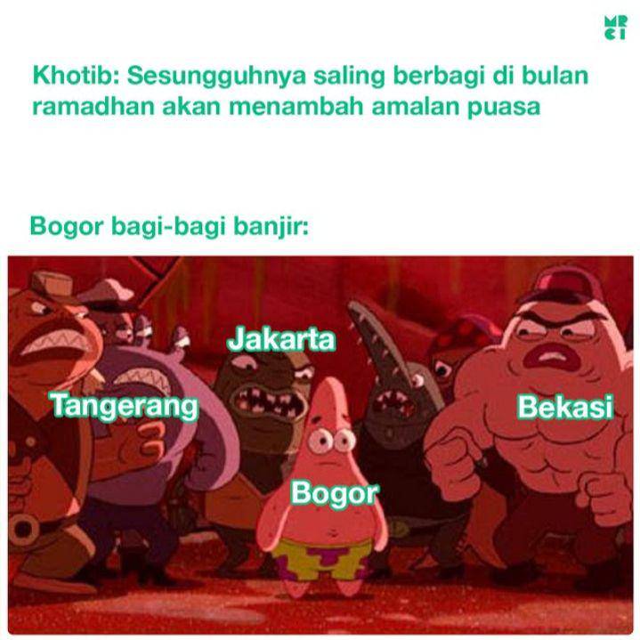 meme banjir (instagram.com/mrci.id)