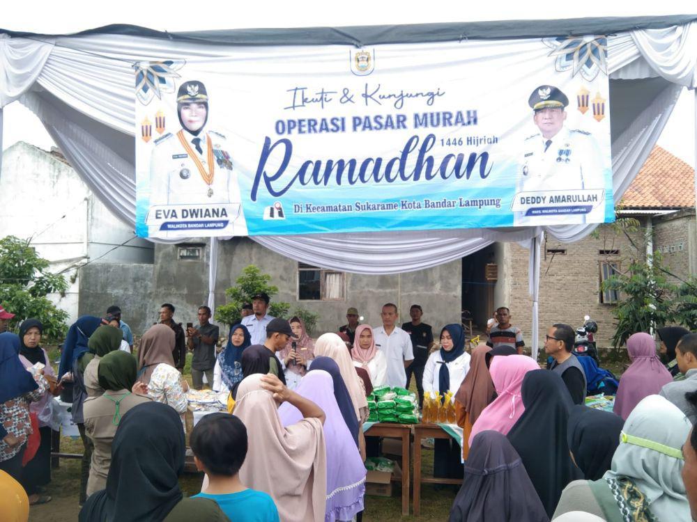 Lokasi Operasi Pasar Murah Ramadan 20 Kecamatan Bandar Lampung