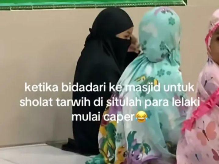 7 Meme Tarawih demi Ketemu Gebetan, bak Bidadari Turun dari Langit