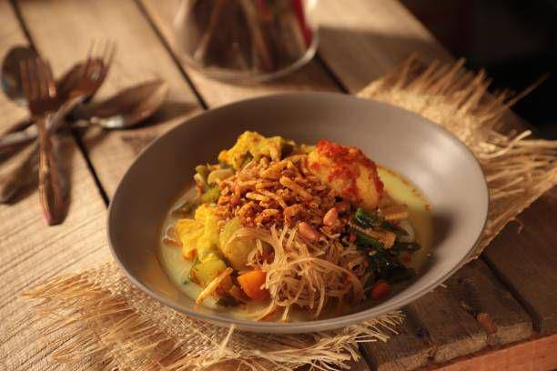 Ilustrasi lontong sayur Medan. (istockphoto.com)
