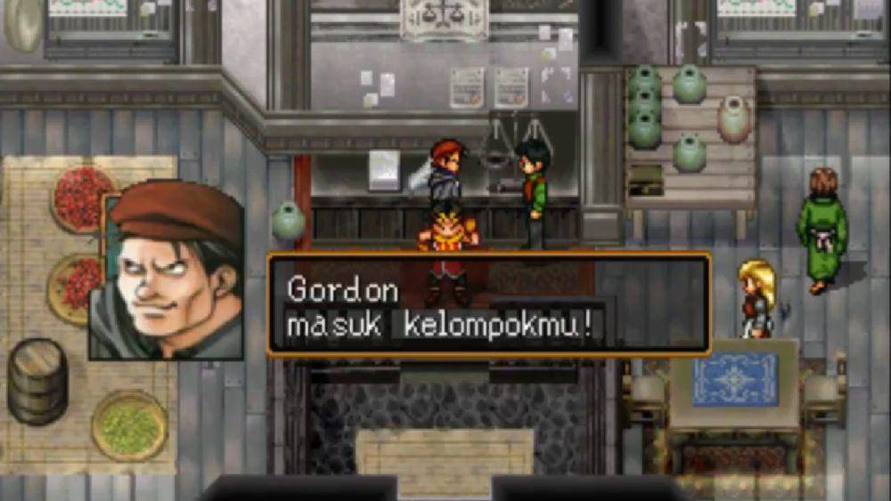 berhasil merekrut Gordon (dok. Konami/Suikoden II)