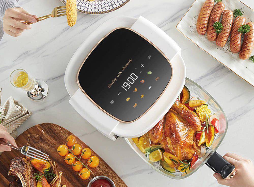 Mecoo Air Fryer Digital Low Watt (shopee.co.id/Mecoo Official Shop)