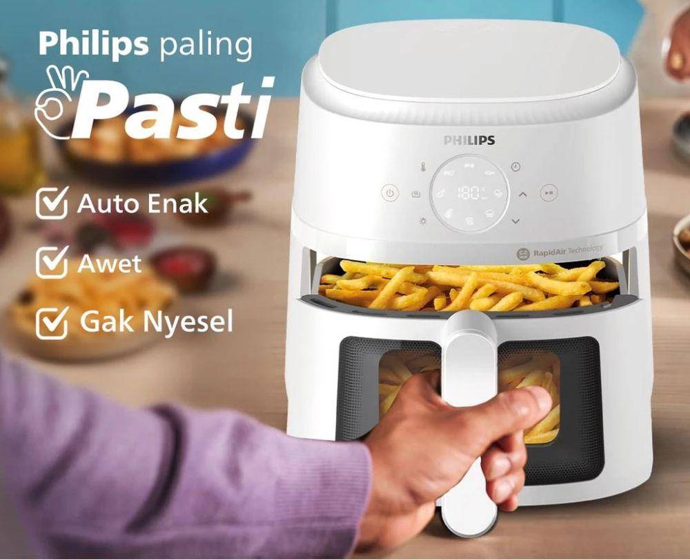 Philips Air Fryer NA220/10 (shopee.co.id/Philips e-Store)