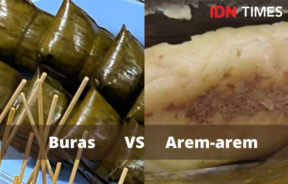 Apakah Buras dan Arem-arem Itu Sama?