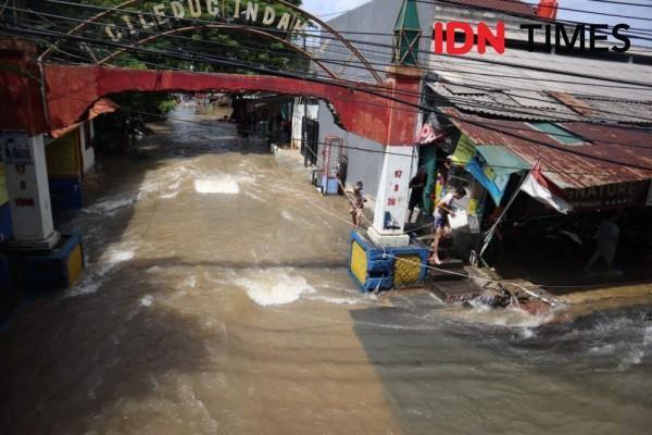 BPBD Kota Tangerang: Banjir Ciledug Indah Mulai Surut
